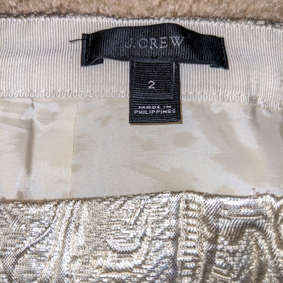 J Crew textured skirt - Picture 3 of 5